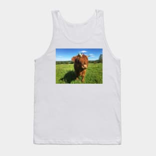 Scottish Highland Cattle Calf 2022 Tank Top